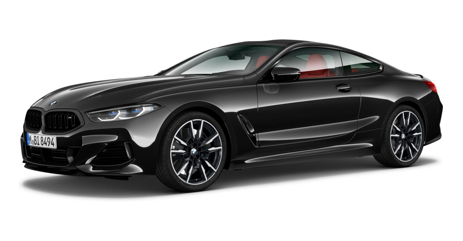 BMW BMW 8er in Schwarz von vorne