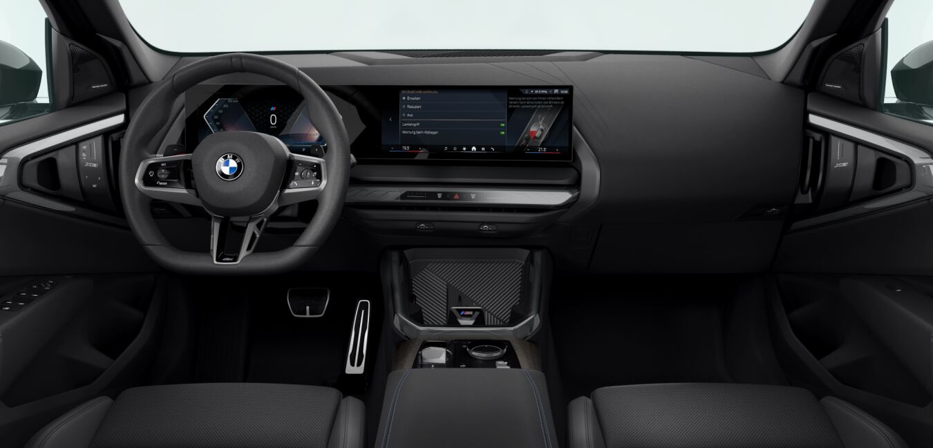 BMW BMW X im Innenraum von vorne