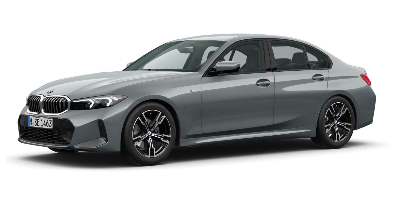 BMW BMW 3er in Grau von vorne
