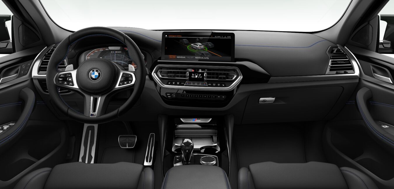 BMW BMW X im Innenraum von vorne