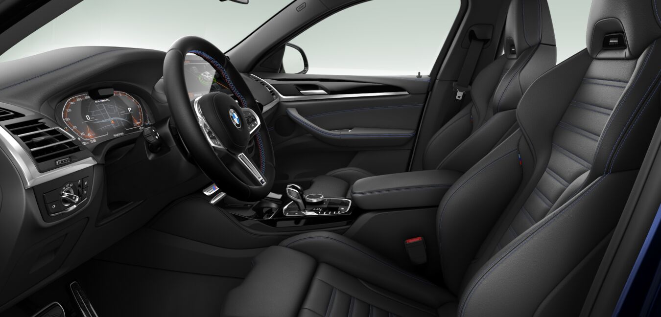 BMW BMW X im Innenraum seitlich