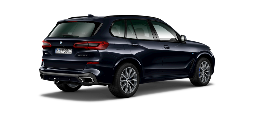 BMW BMW X in Schwarz von hinten BMW BMW X in Schwarz von hinten