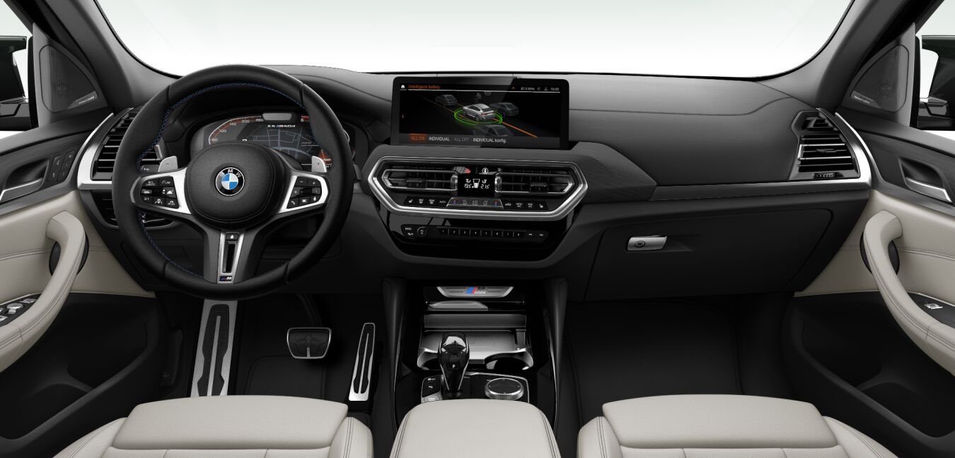 BMW BMW X im Innenraum von vorne
