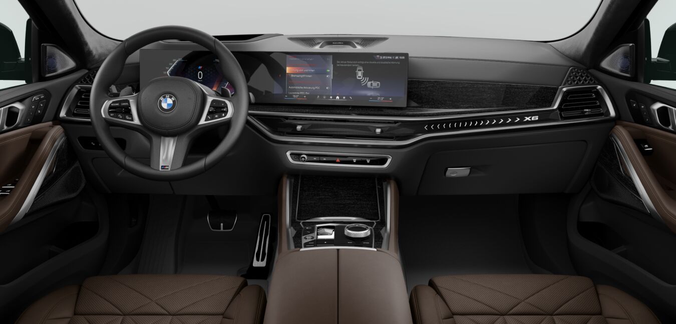 BMW BMW X im Innenraum von vorne