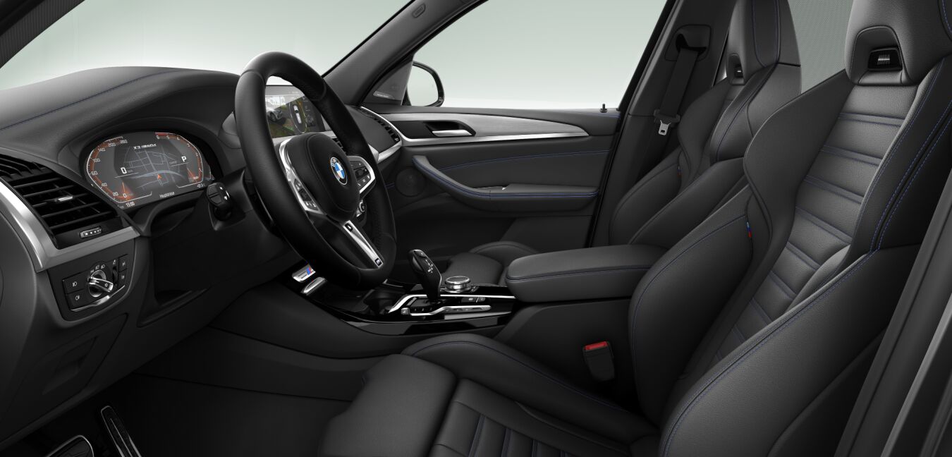 BMW BMW X im Innenraum seitlich