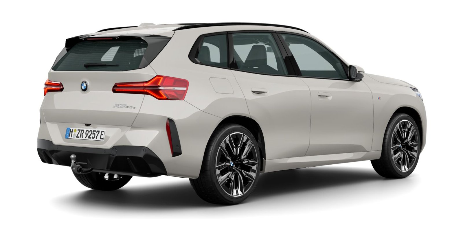 BMW BMW X in Grau von hinten