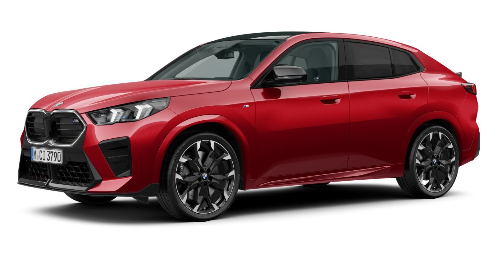 BMW BMW X in Rot von vorne