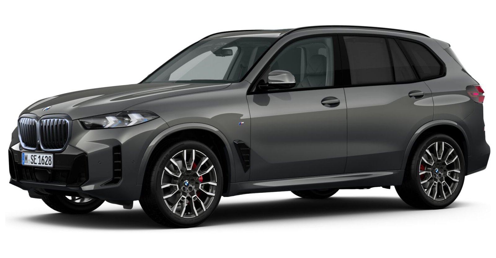 BMW X5 xDrive30d in Grau von vorne BMW X5 xDrive30d in Grau von vorne
