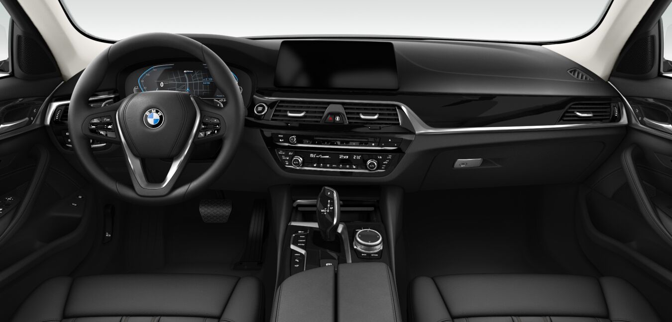 BMW BMW 5er im Innenraum von vorne BMW BMW 5er im Innenraum von vorne