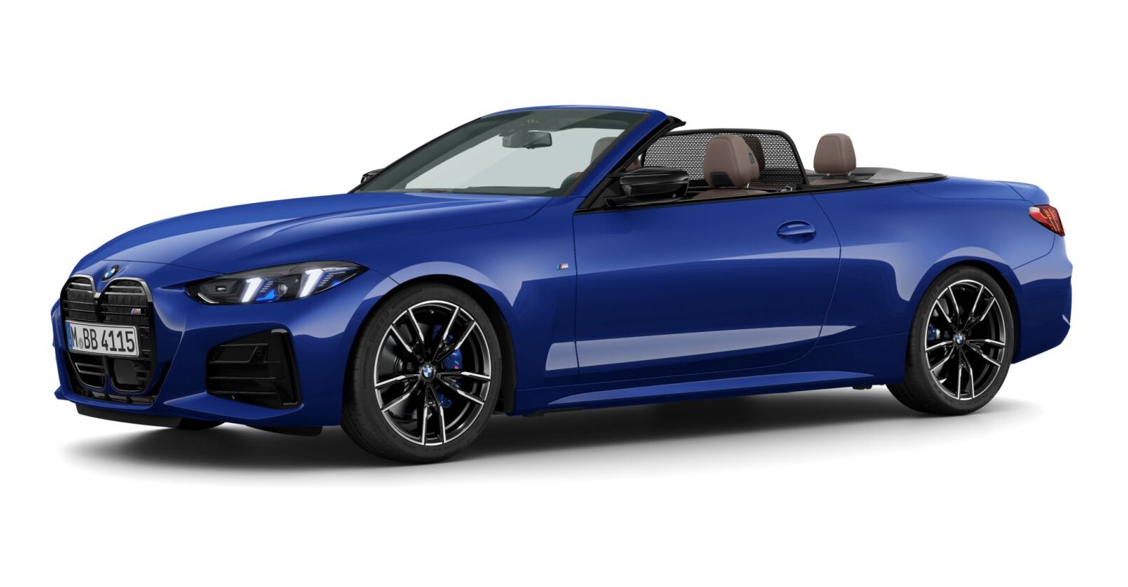 BMW BMW 4er in Blau von vorne BMW BMW 4er in Blau von vorne