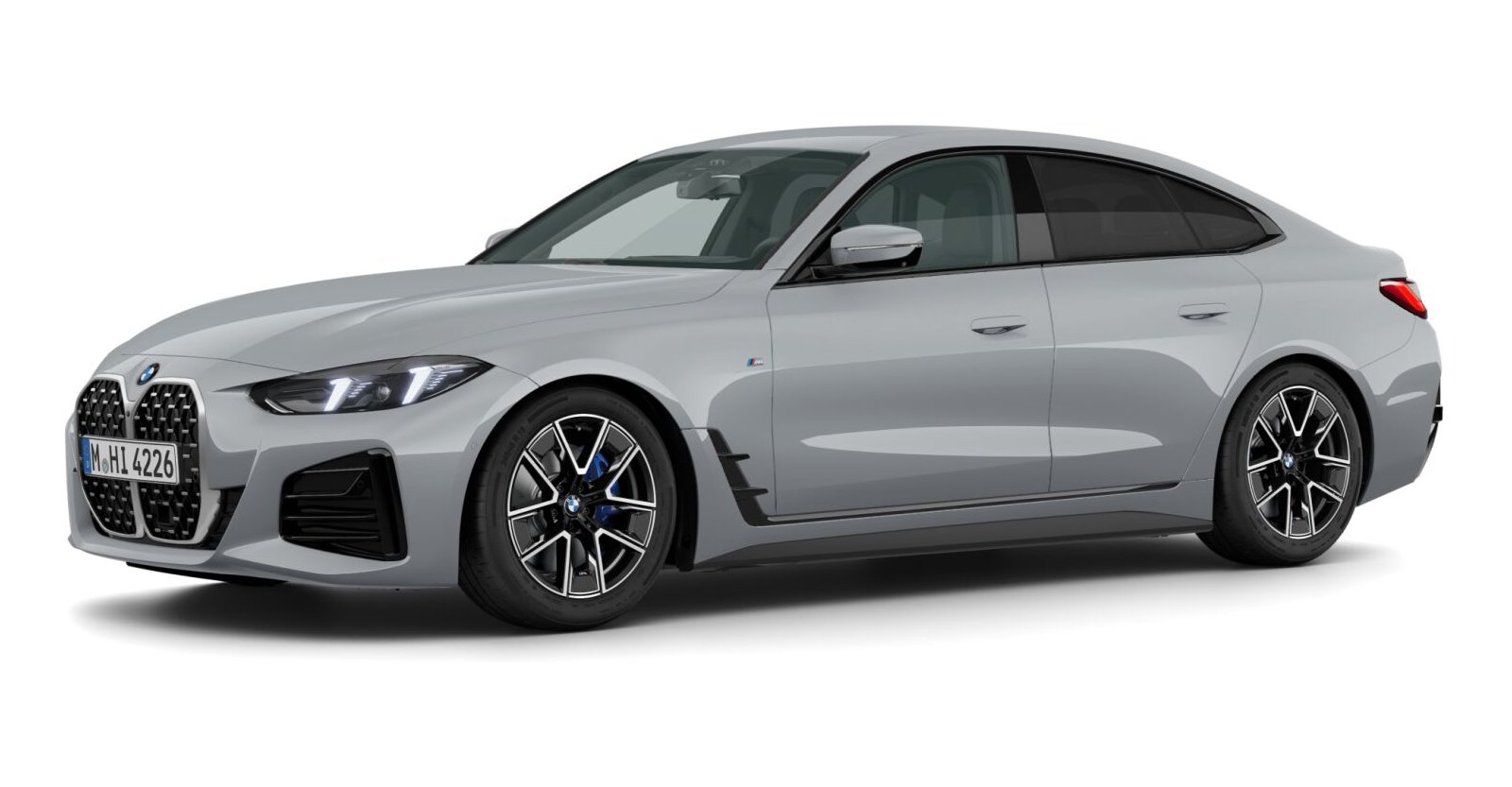 BMW BMW 4er in Grau von vorne BMW BMW 4er in Grau von vorne