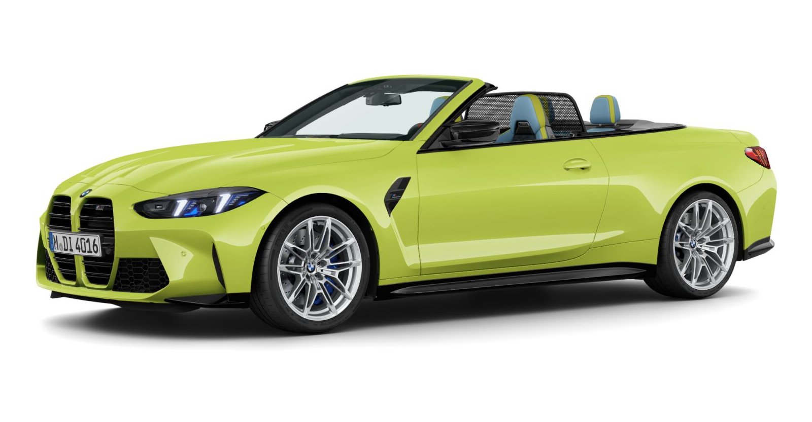 BMW BMW M in Gelb von vorne