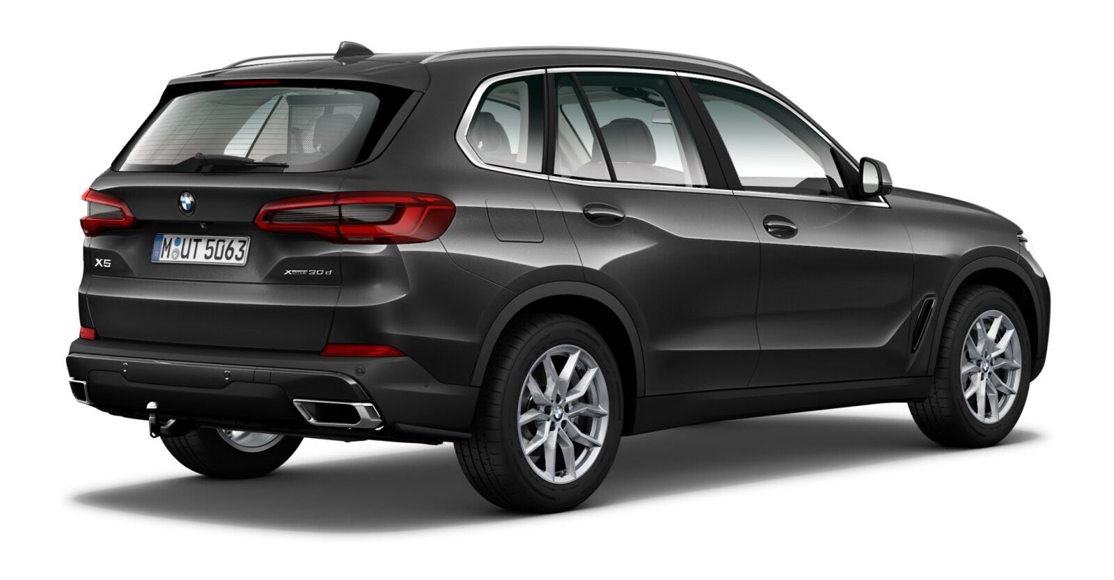 BMW BMW X in Grau von hinten BMW BMW X in Grau von hinten