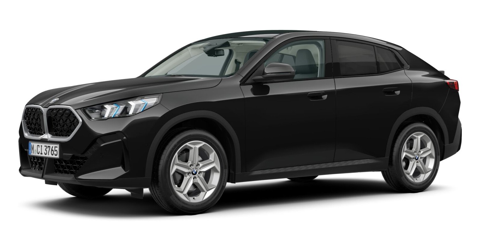 BMW BMW X in Schwarz von vorne
