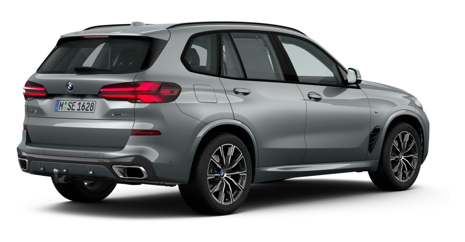 BMW BMW X in Grau von hinten