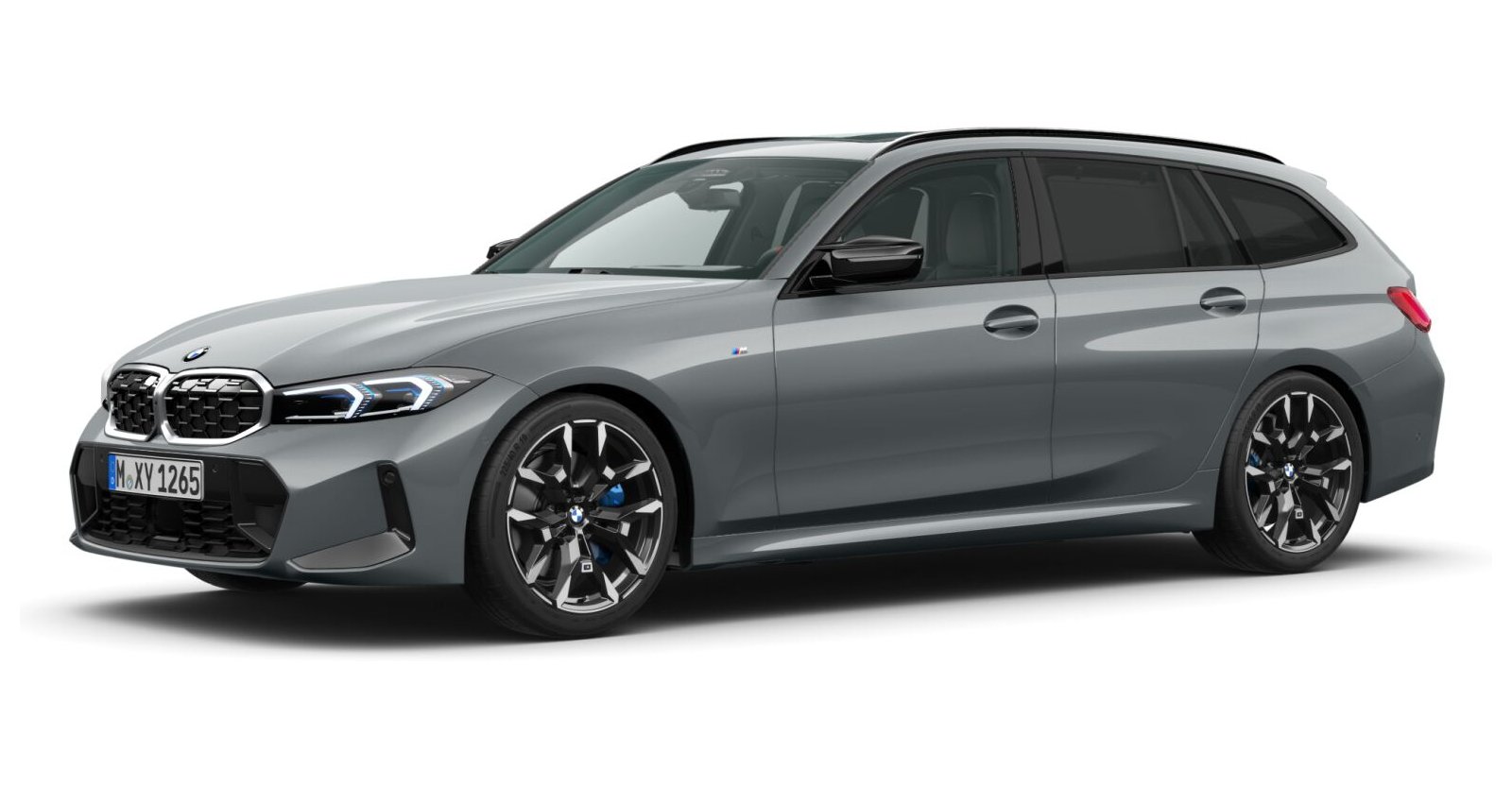 BMW BMW 3er in Grau von vorne