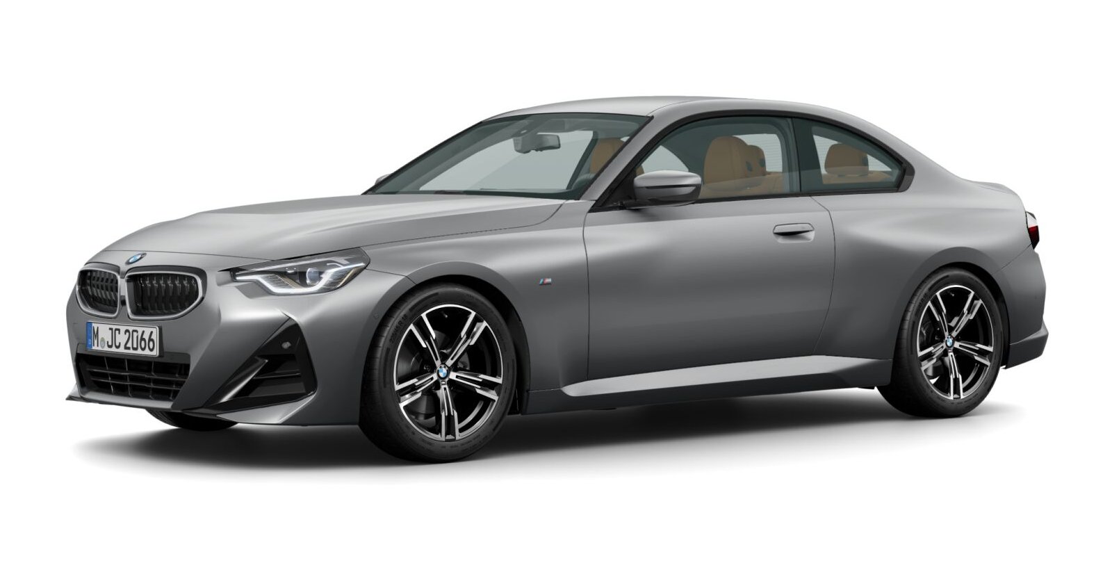 BMW BMW 2er in Grau von vorne