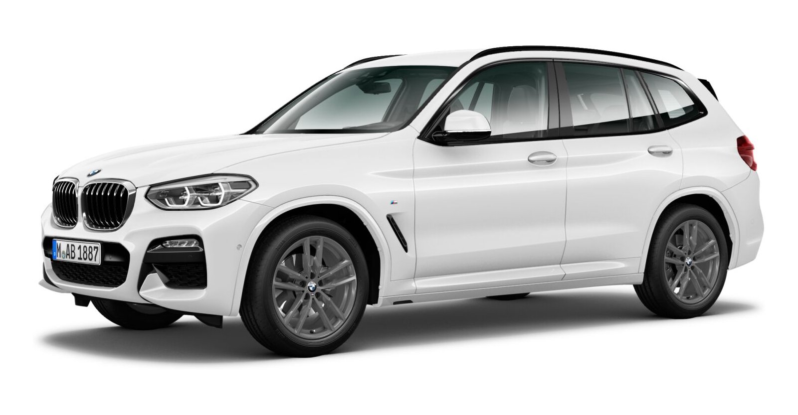 BMW BMW X in Weiß von vorne BMW BMW X in Weiß von vorne