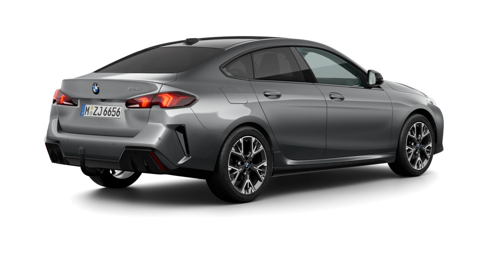 BMW BMW 2er in Grau von hinten BMW BMW 2er in Grau von hinten