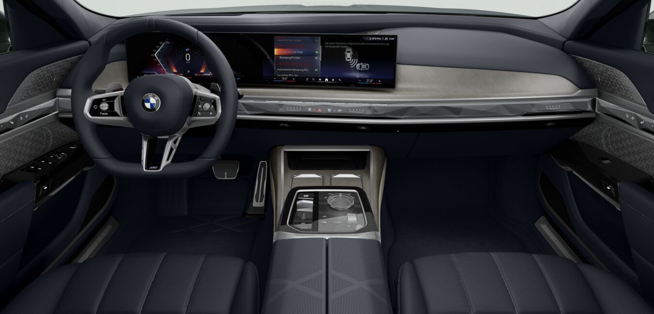 BMW BMW 7er im Innenraum von vorne BMW BMW 7er im Innenraum von vorne