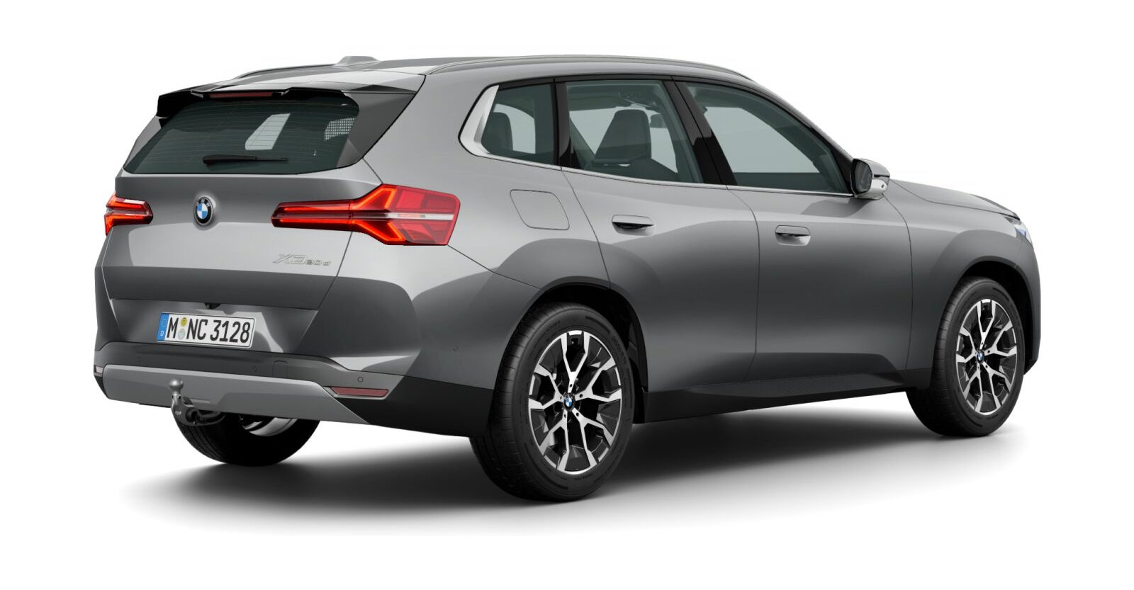 BMW BMW X in Grau von hinten