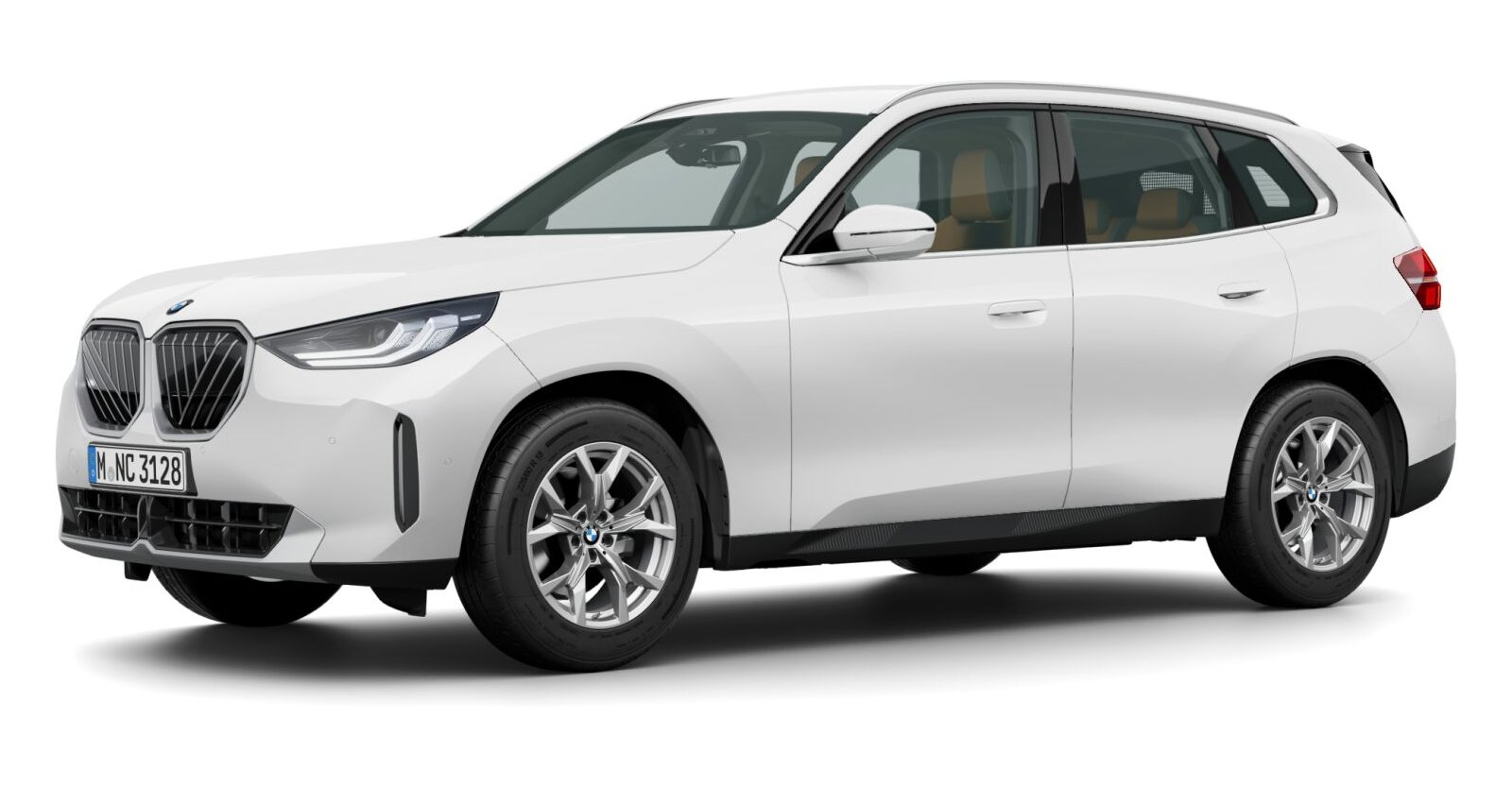 BMW BMW X in Weiß von vorne BMW BMW X in Weiß von vorne