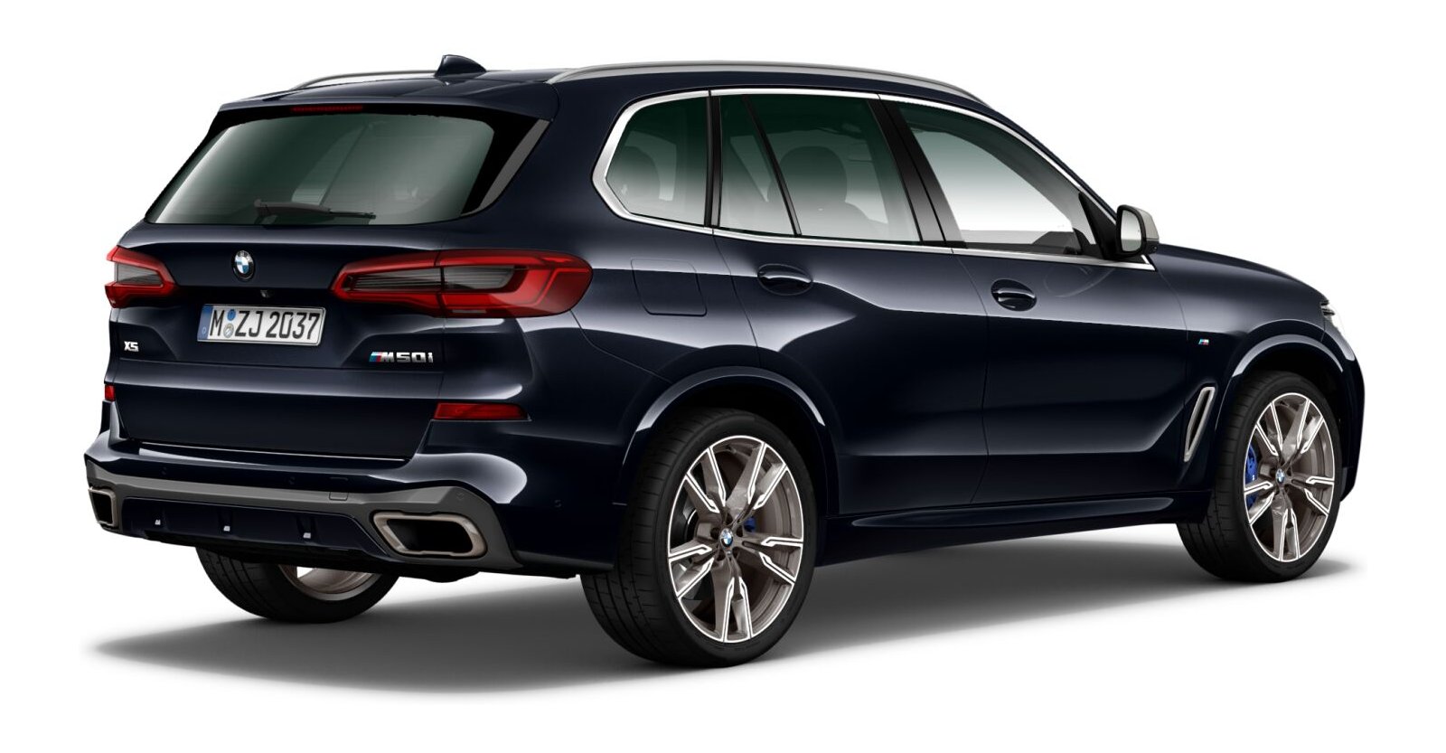 BMW BMW X in Schwarz von hinten BMW BMW X in Schwarz von hinten