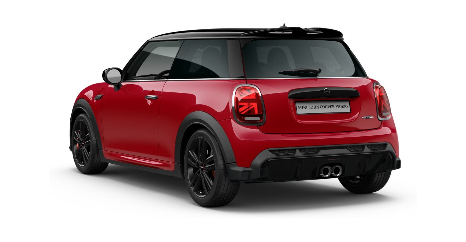 MINI MINI 3-Türer in Rot von hinten MINI MINI 3-Türer in Rot von hinten
