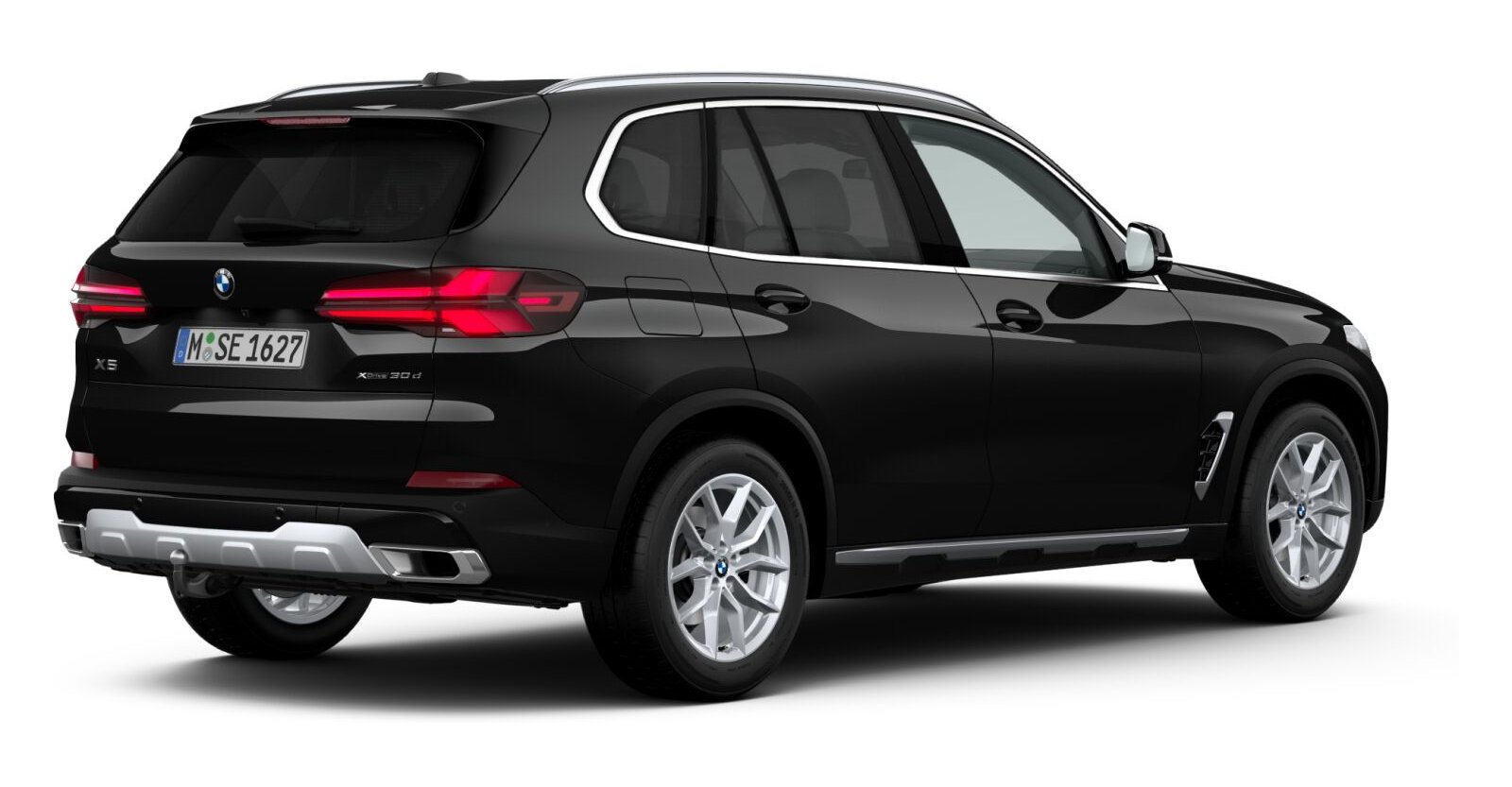 BMW BMW X in Schwarz von hinten BMW BMW X in Schwarz von hinten