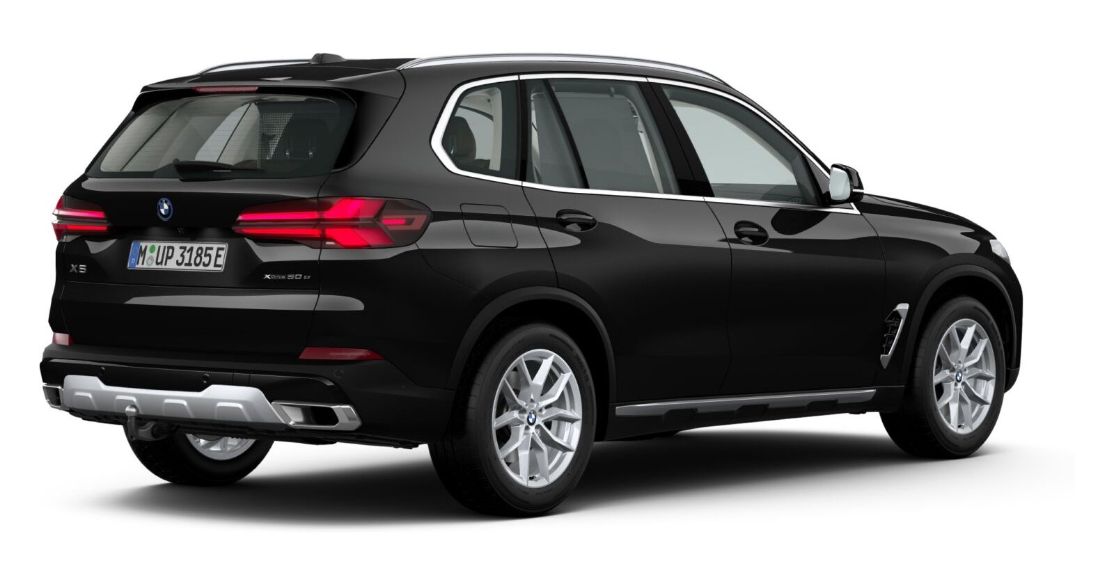 BMW BMW X in Schwarz von hinten BMW BMW X in Schwarz von hinten