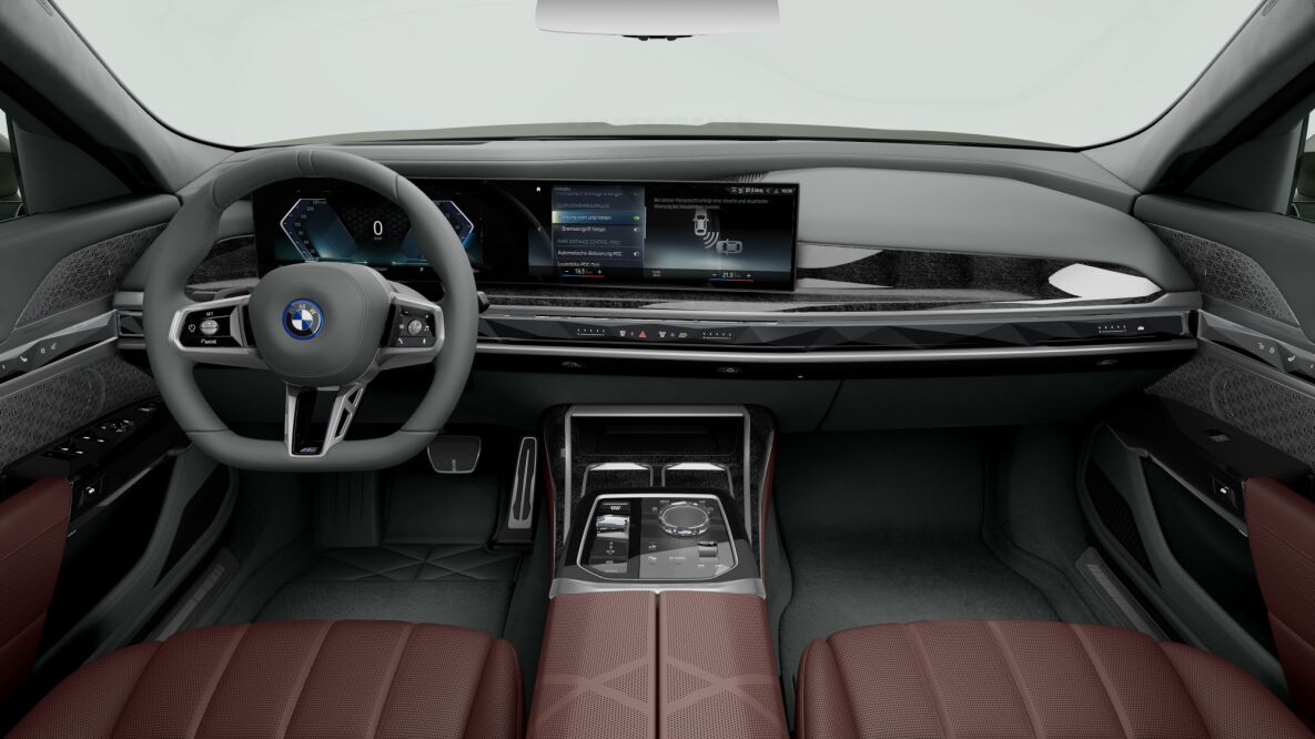 BMW BMW I im Innenraum von vorne