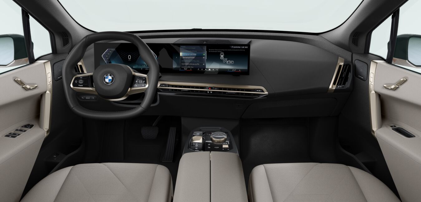 BMW BMW I im Innenraum von vorne