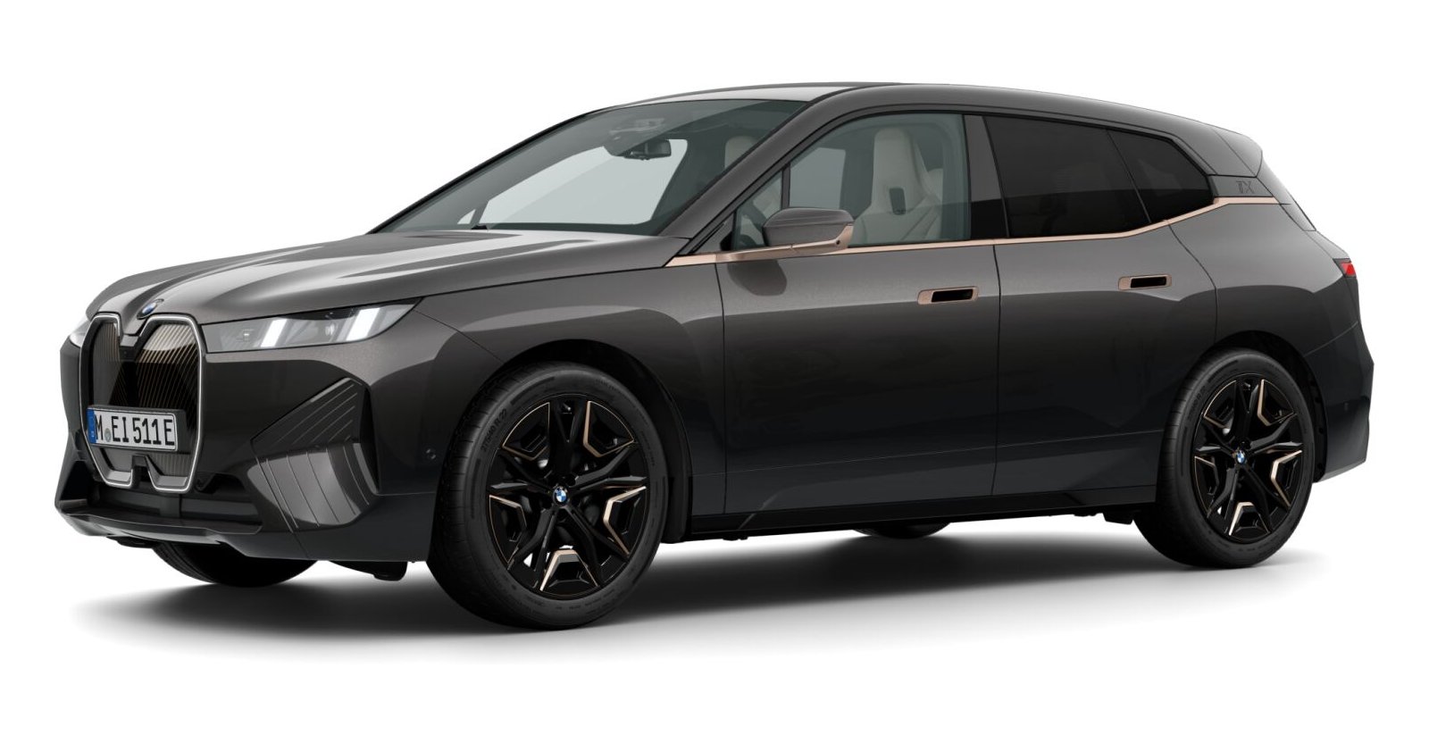 BMW BMW I in Grau von vorne