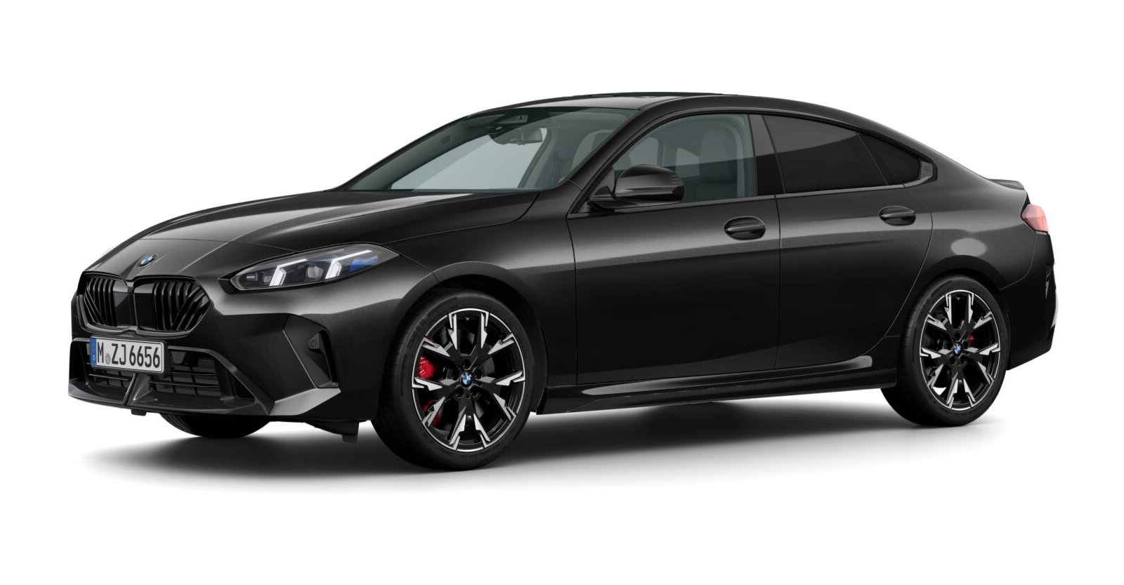 BMW BMW 2er in Schwarz von vorne
