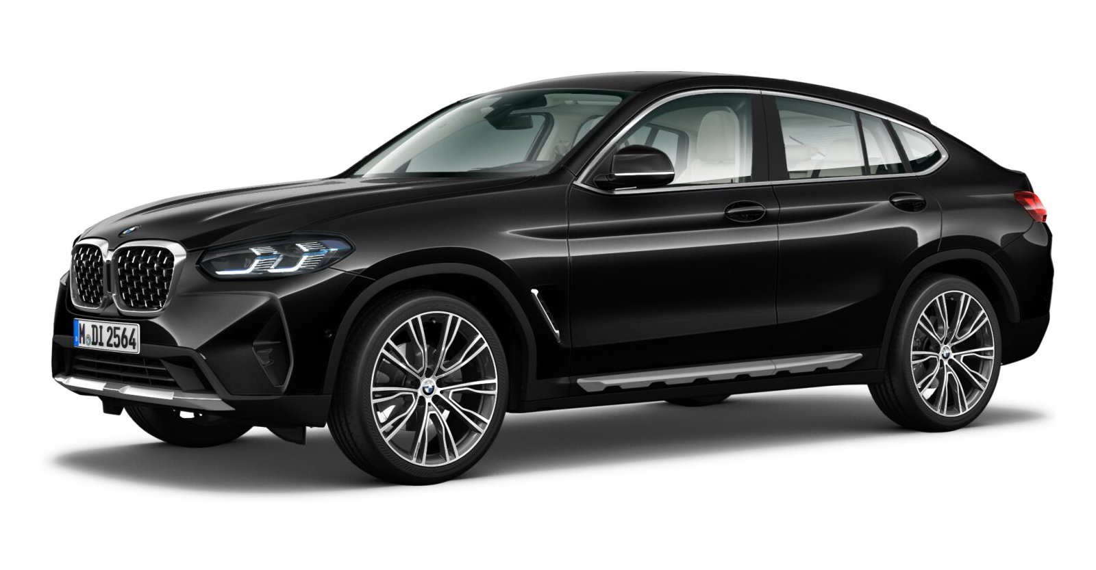 BMW BMW X in Schwarz von vorne BMW BMW X in Schwarz von vorne