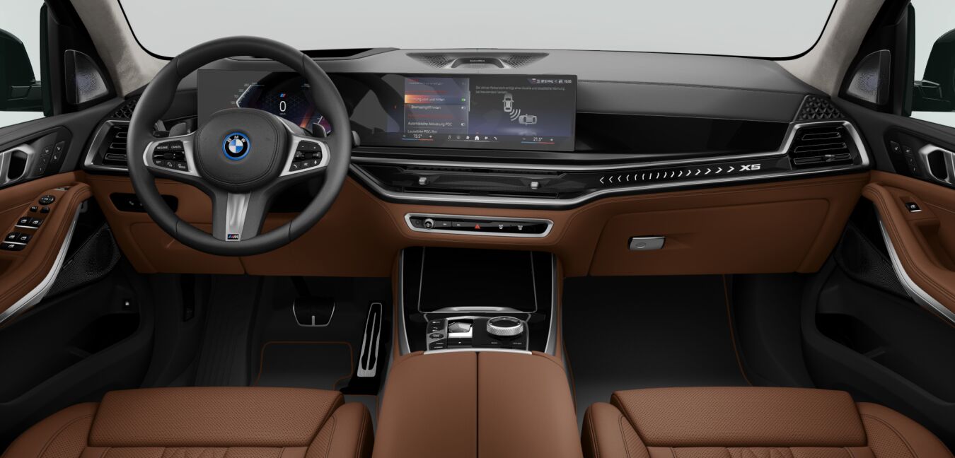 BMW BMW X im Innenraum von vorne