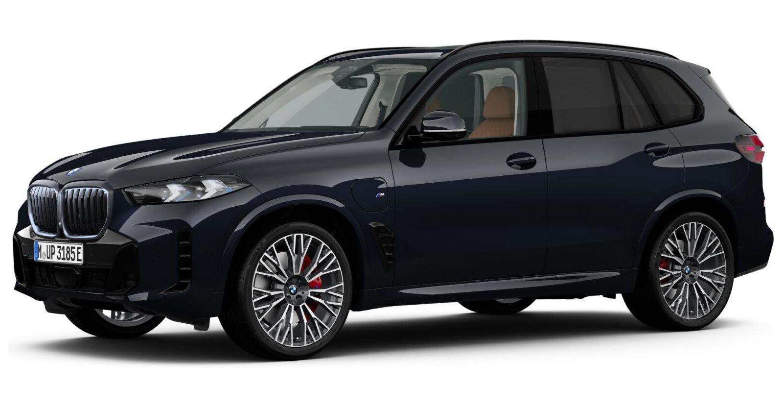 BMW BMW X in Schwarz von vorne