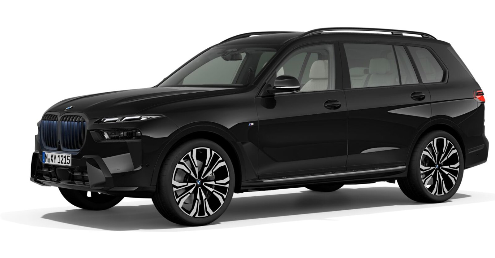 BMW BMW X in Schwarz von vorne BMW BMW X in Schwarz von vorne