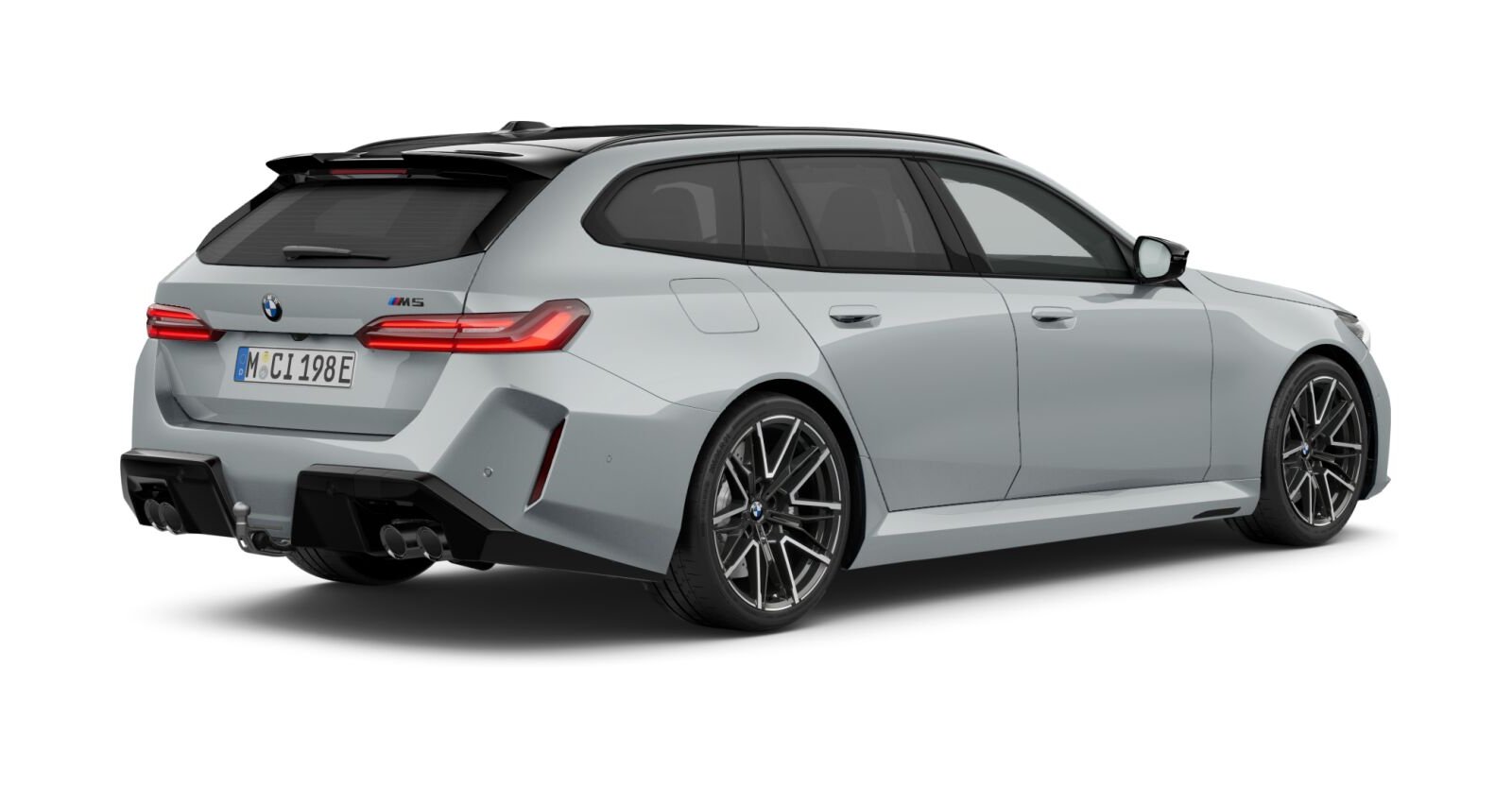 BMW BMW M in Grau von hinten BMW BMW M in Grau von hinten