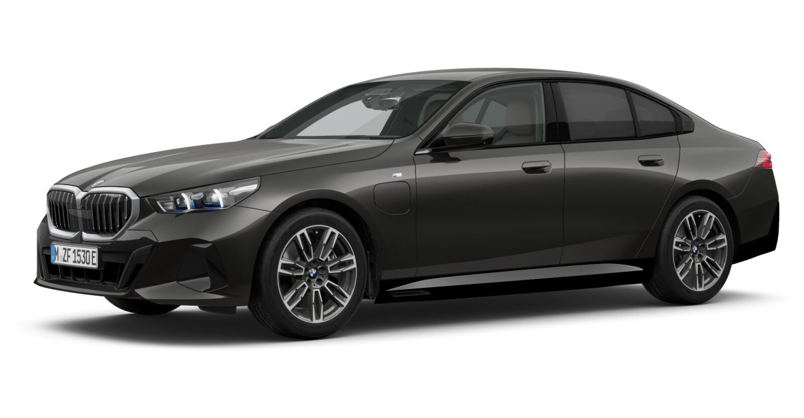 BMW BMW 5er in Grau von vorne