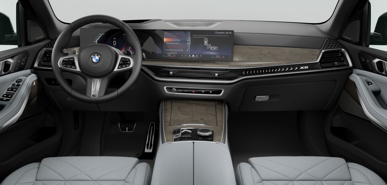 BMW BMW X im Innenraum von vorne