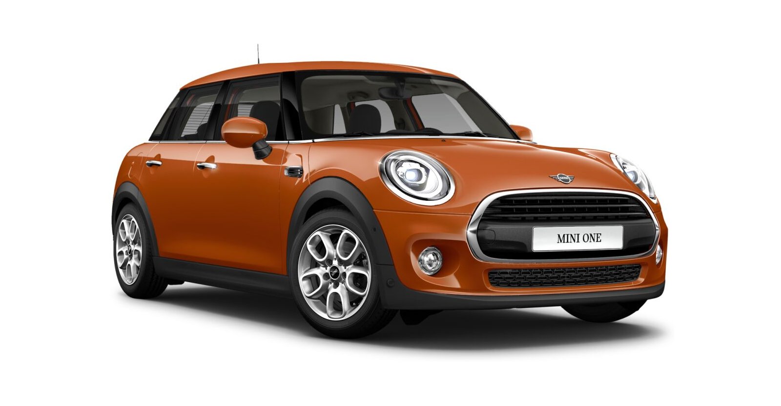 MINI MINI 5-Türer in Orange von vorne