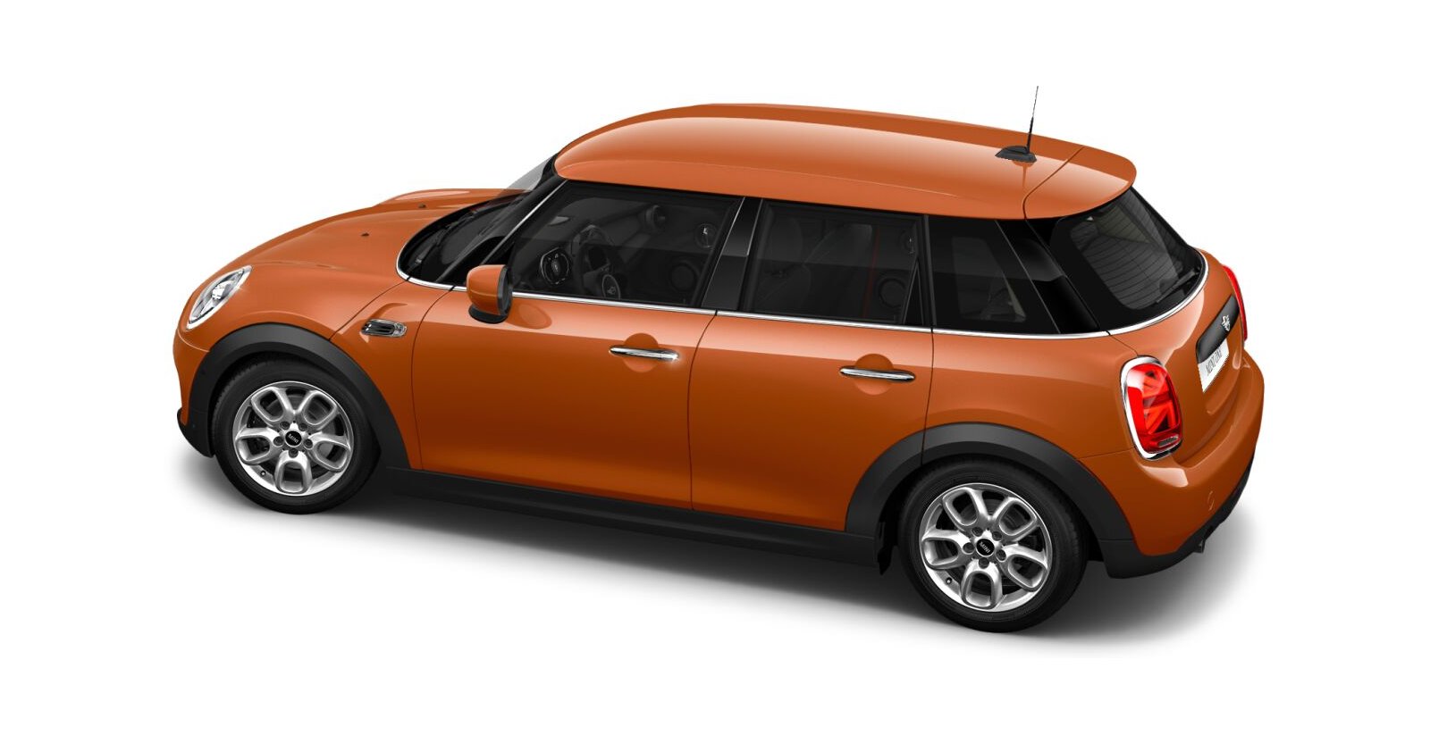 MINI MINI 5-Türer in Orange von hinten
