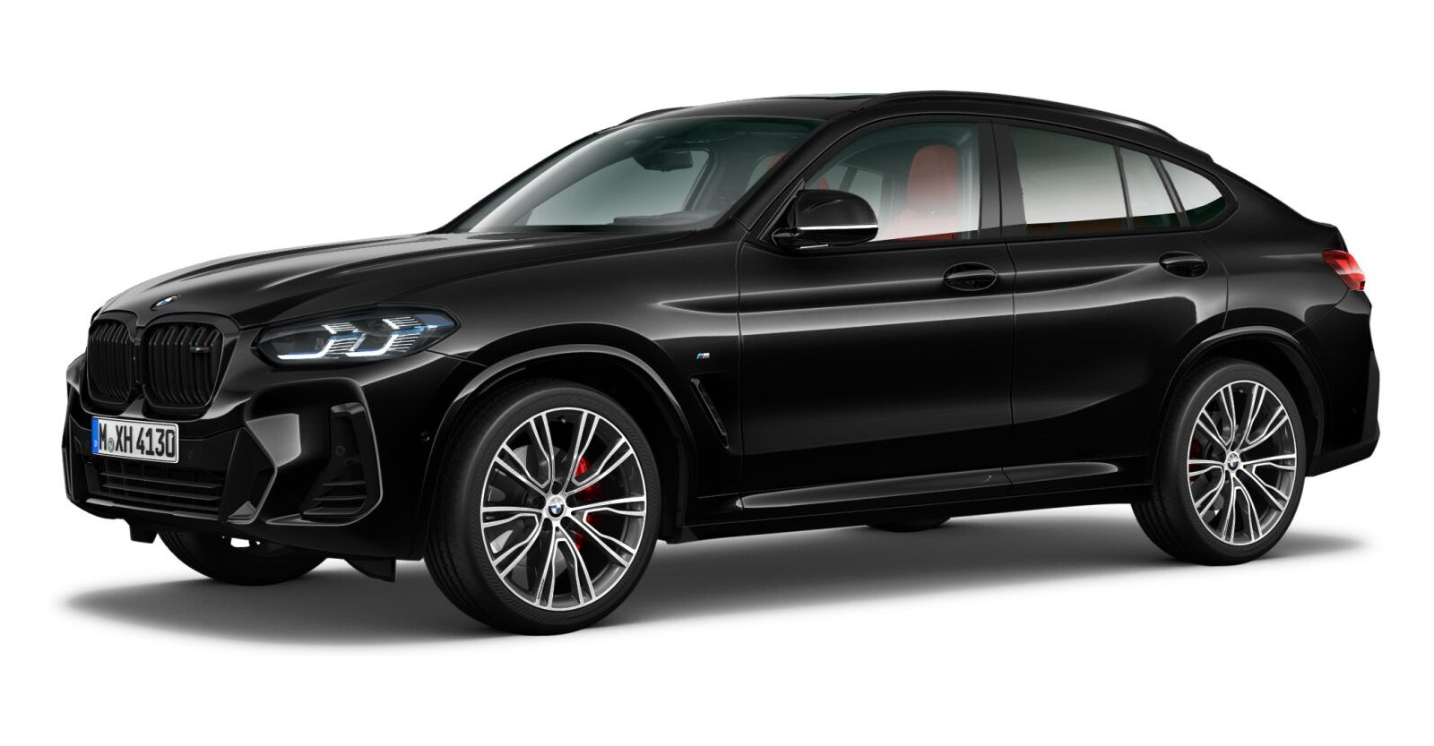 BMW BMW X in Schwarz von vorne BMW BMW X in Schwarz von vorne