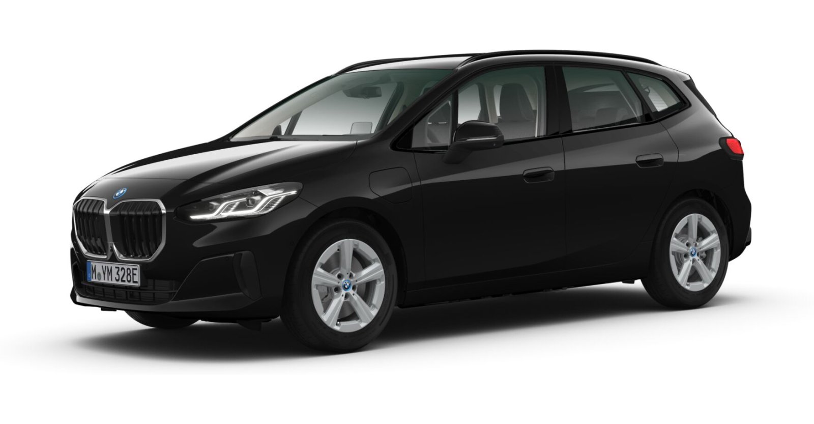 BMW BMW 2er in Schwarz von vorne