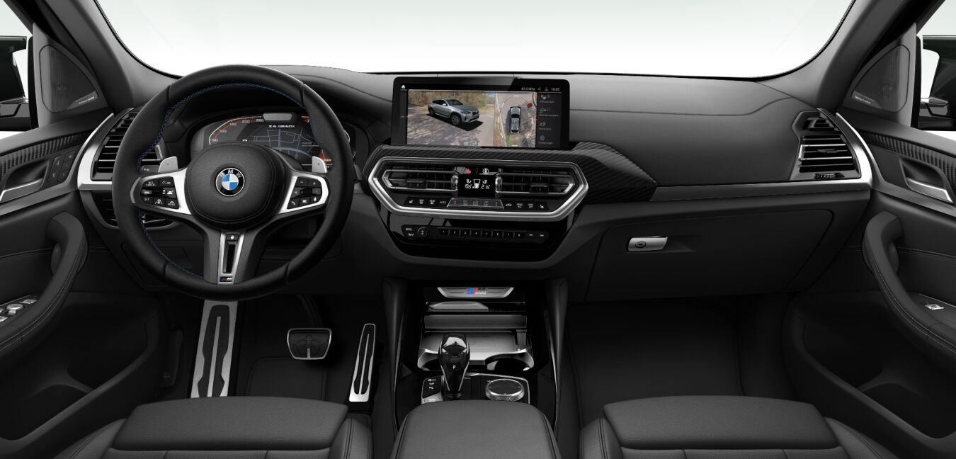 BMW BMW X im Innenraum von vorne