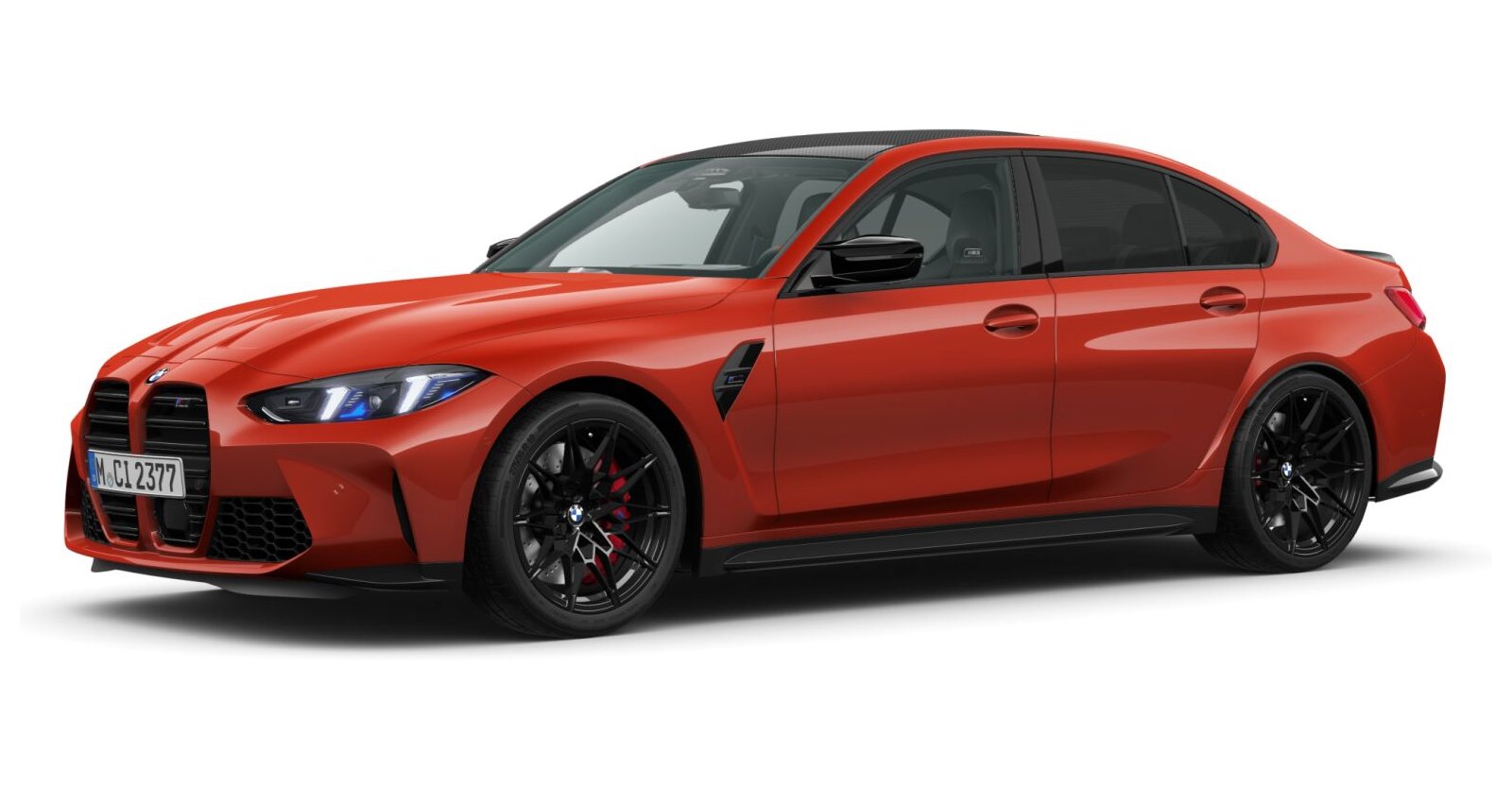 BMW BMW M in Rot von vorne