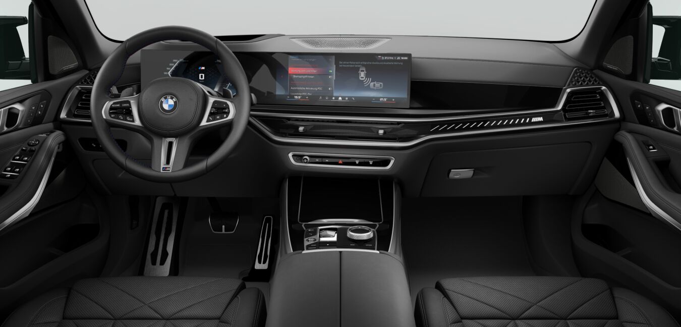 BMW BMW X im Innenraum von vorne