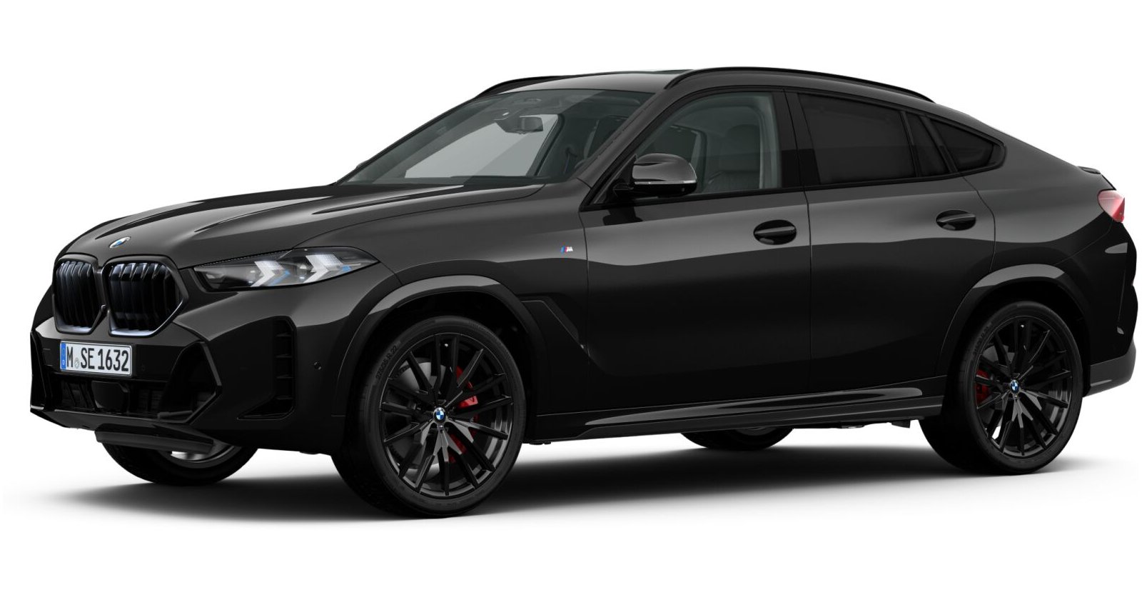 BMW BMW X in Schwarz von vorne