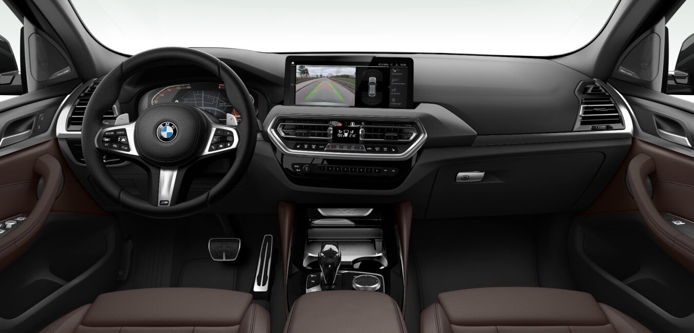 BMW BMW X im Innenraum von vorne